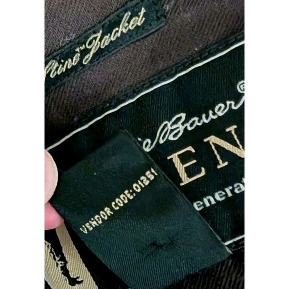 Vintage Eddie Bauer Womens XXL 2XL Stine Black Leather Legend Classic Jacket EUC - Picture 7 of 7